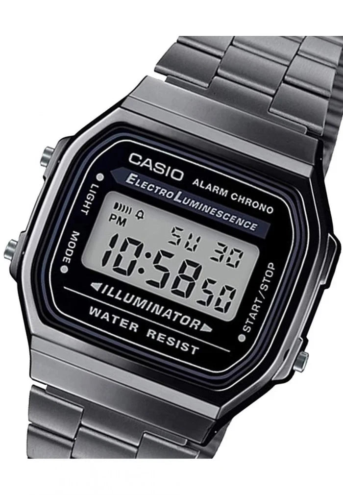 Casio Vintage A168WGG-1ADF Gunmetal