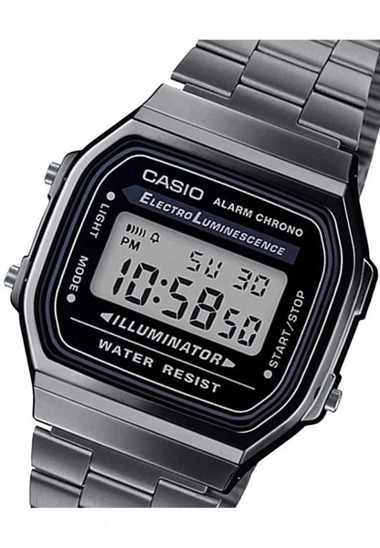 Casio Vintage A168WGG-1ADF Gunmetal