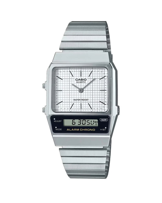 Casio Vintage AQ-800E-7ADF Silver Dial