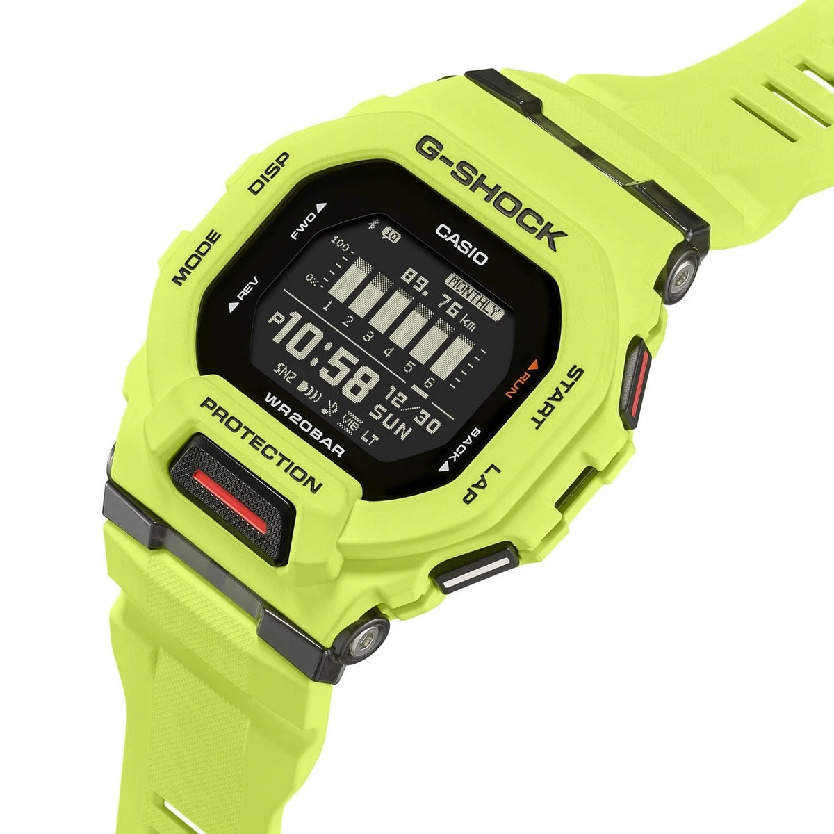 Casio G-SHOCK GBD-200-9DR G-SQUAD Digital Watch