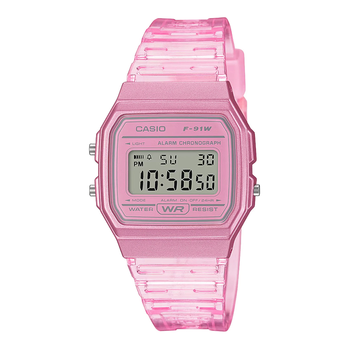 Casio F-91WS-4DF Pink Digital Watch