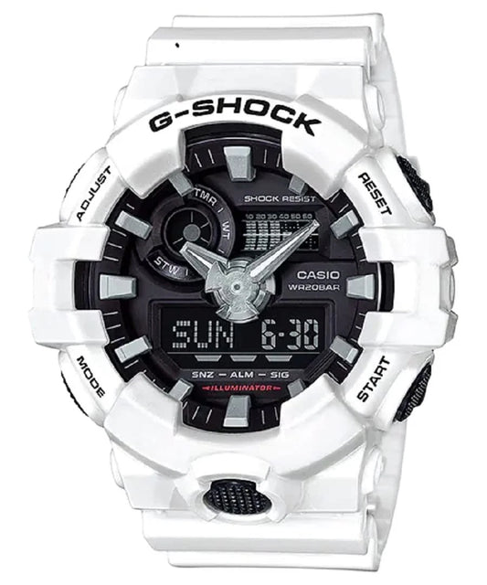 Casio G-Shock GA-700-7ADR White Analog-Digital Watch