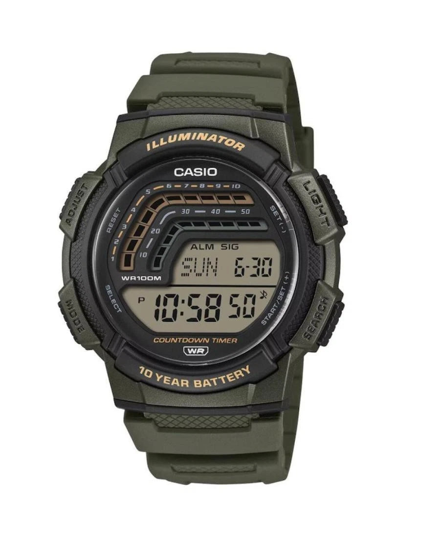 Casio WS-1800-3AVDF Digital Sports Watch