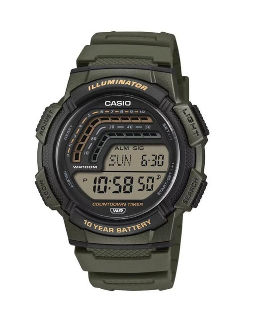 Casio WS-1800-3AVDF Digital Sports Watch