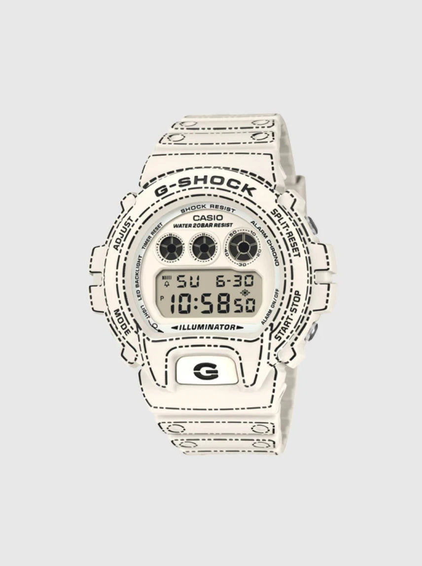 Casio G-SHOCK DW-6900RGM-5JR Origami White Limited Edition – Made in Japan