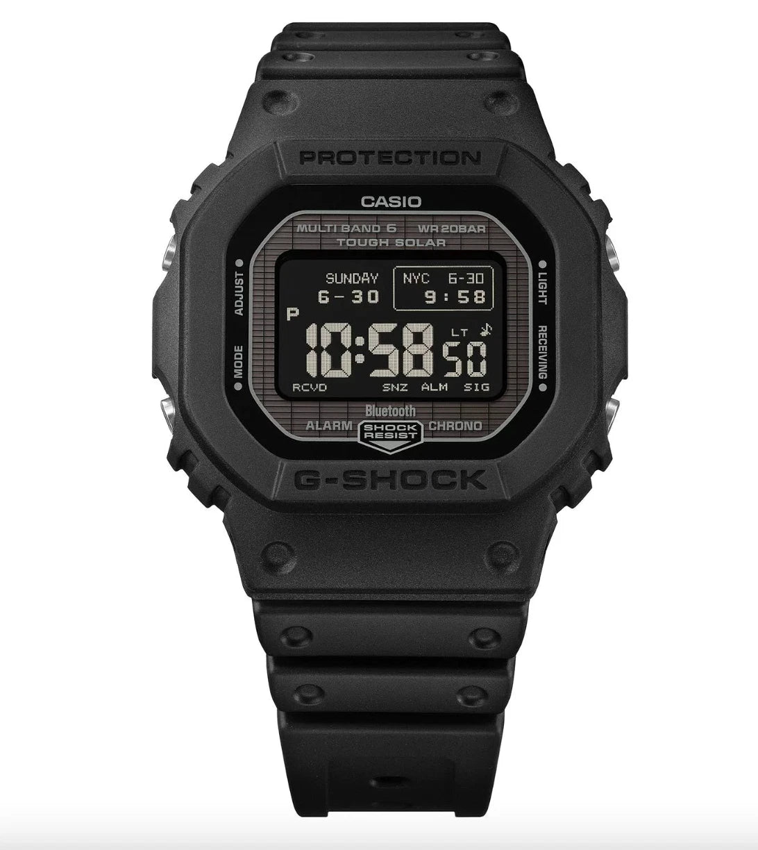 ساعة G-SHOCK GW-BX5600-1A1DR Tough Solar بتقنية البلوتوث - أسود