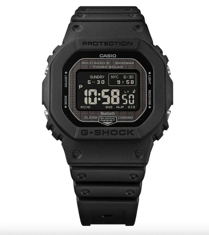 ساعة G-SHOCK GW-BX5600-1A1DR Tough Solar بتقنية البلوتوث - أسود