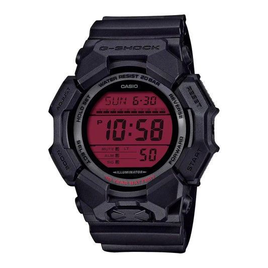 Casio G-SHOCK GD-010BBR-1DR Black & Red Digital Watch