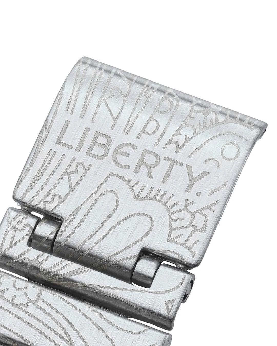 Casio Vintage × Liberty AQ-230ELT-7ADR Silver Watch