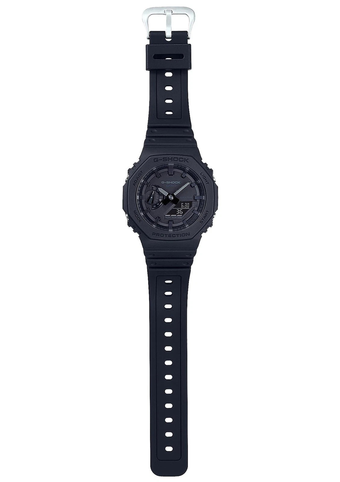 Casio G-SHOCK GA-2100-1A1ER Carbon Core Guard All Black Watch