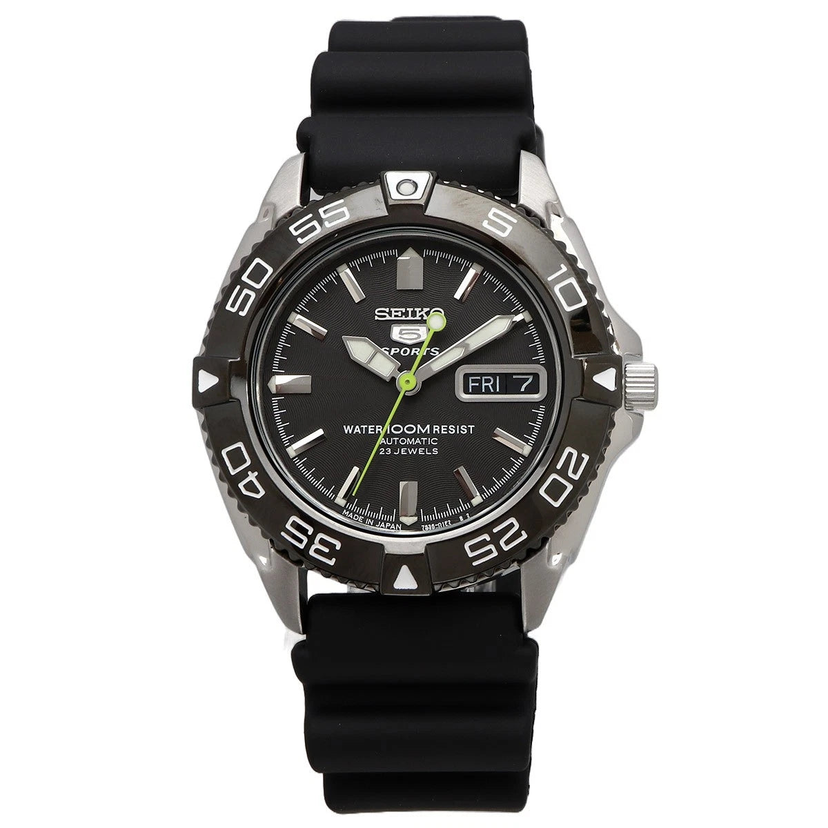 Seiko 5 Sports SNZB23J2 Automatic Black Men’s Watch