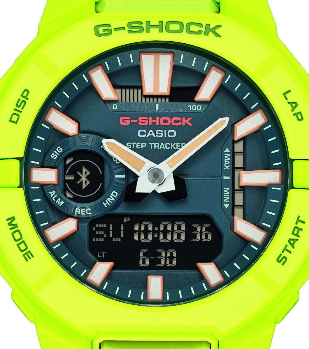 G-SHOCK G-SQUAD GBA-950-9A3DR Yellow Bluetooth Fitness Watch