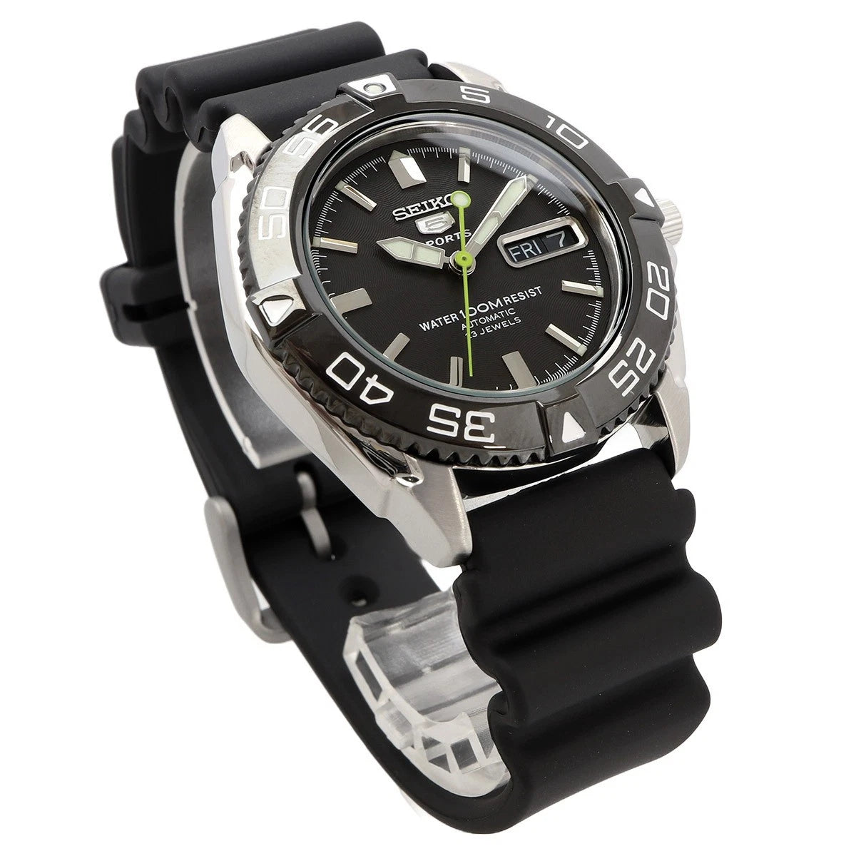 Seiko 5 Sports SNZB23J2 Automatic Black Men’s Watch
