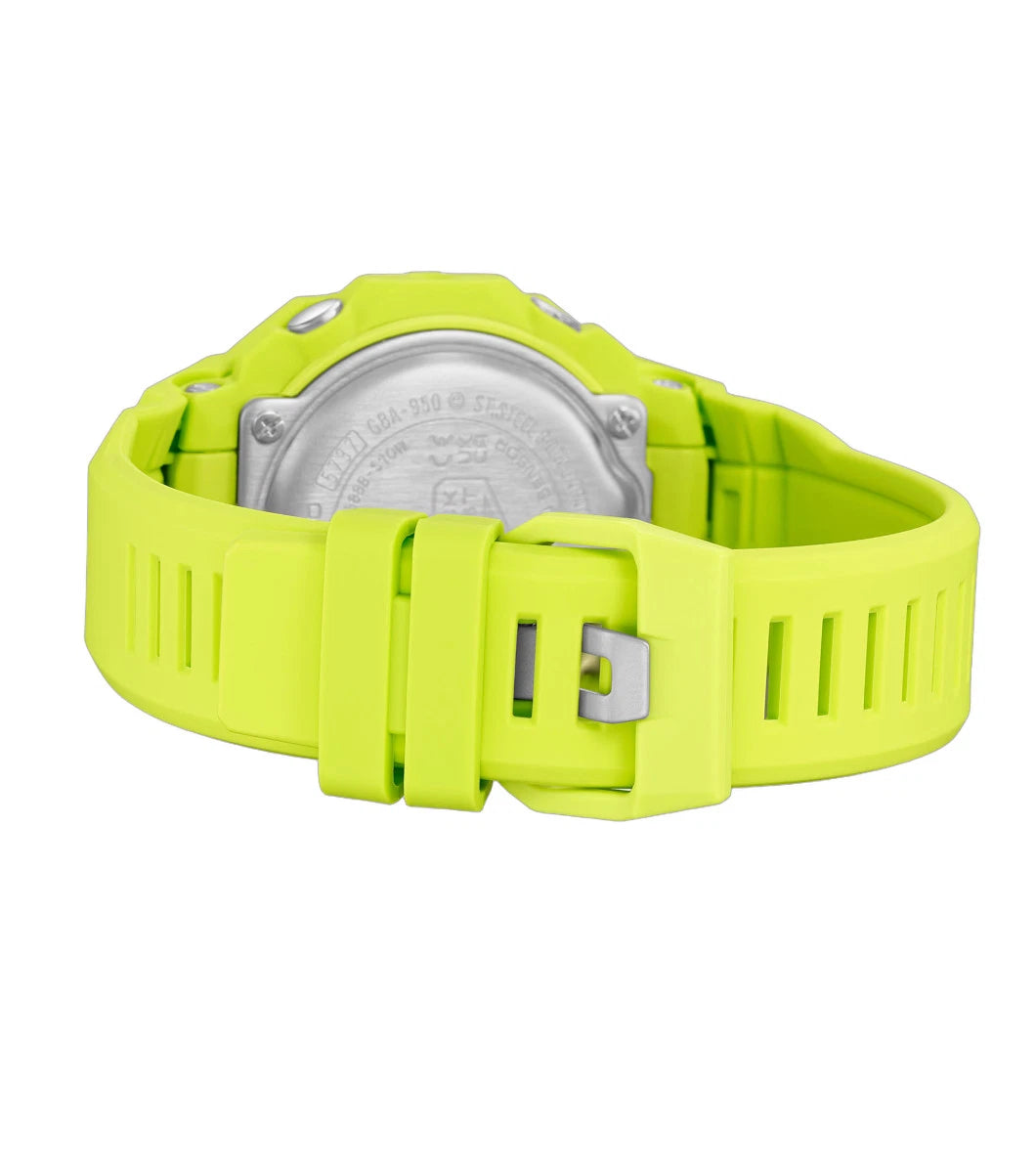 G-SHOCK G-SQUAD GBA-950-9A3DR Yellow Bluetooth Fitness Watch