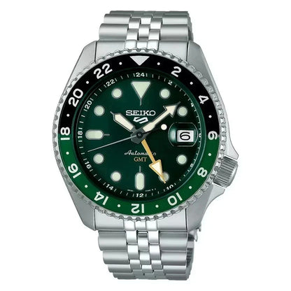 Seiko 5 Sports GMT SSK035K1 Green Automatic Watch