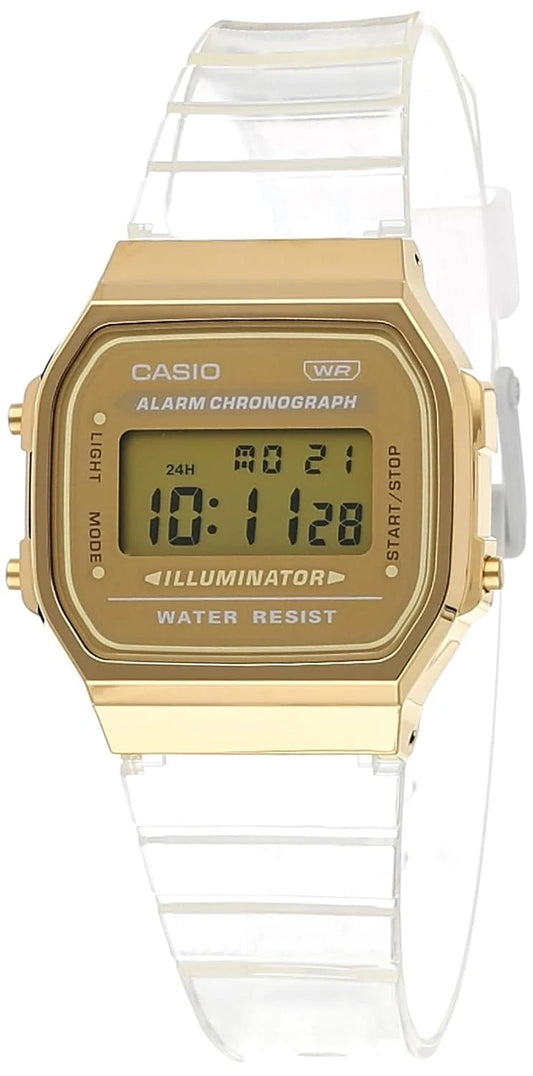 Casio Vintage Gold Digital Watch A168XESG-9ADF