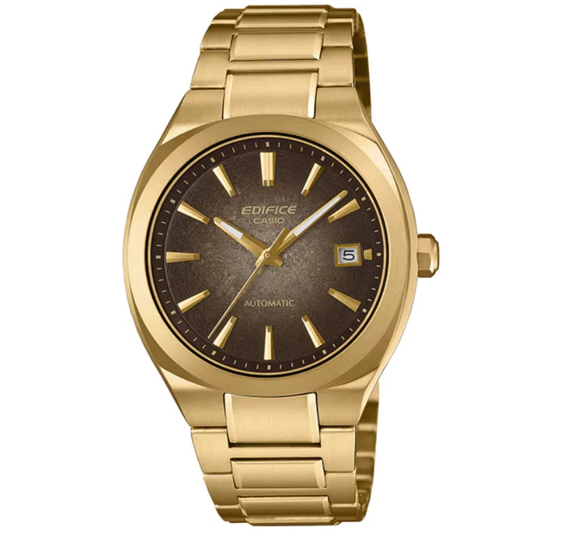Casio Edifice EFK-200DG-5ADR Automatic Brown Dial Gold Men’s Watch