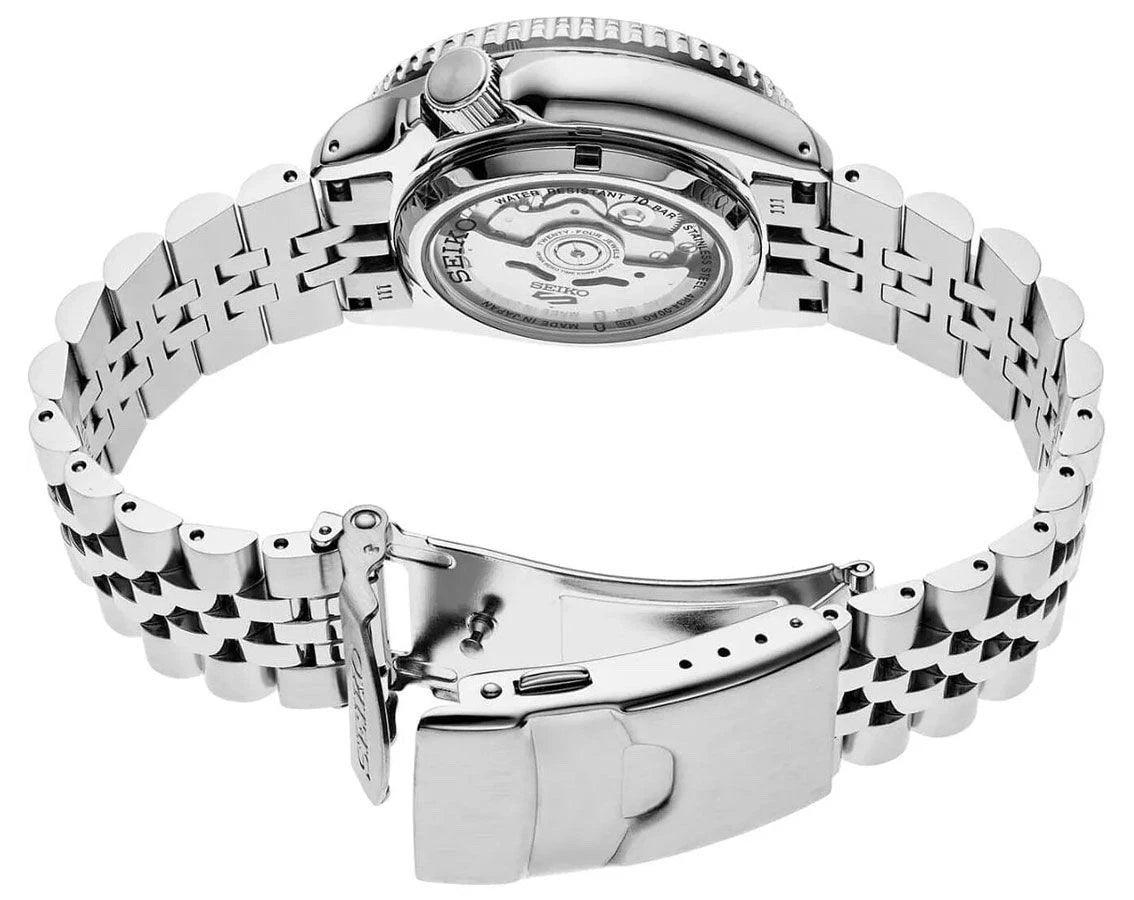 Seiko 5 Sports GMT SSK033K1 Silver Automatic Watch