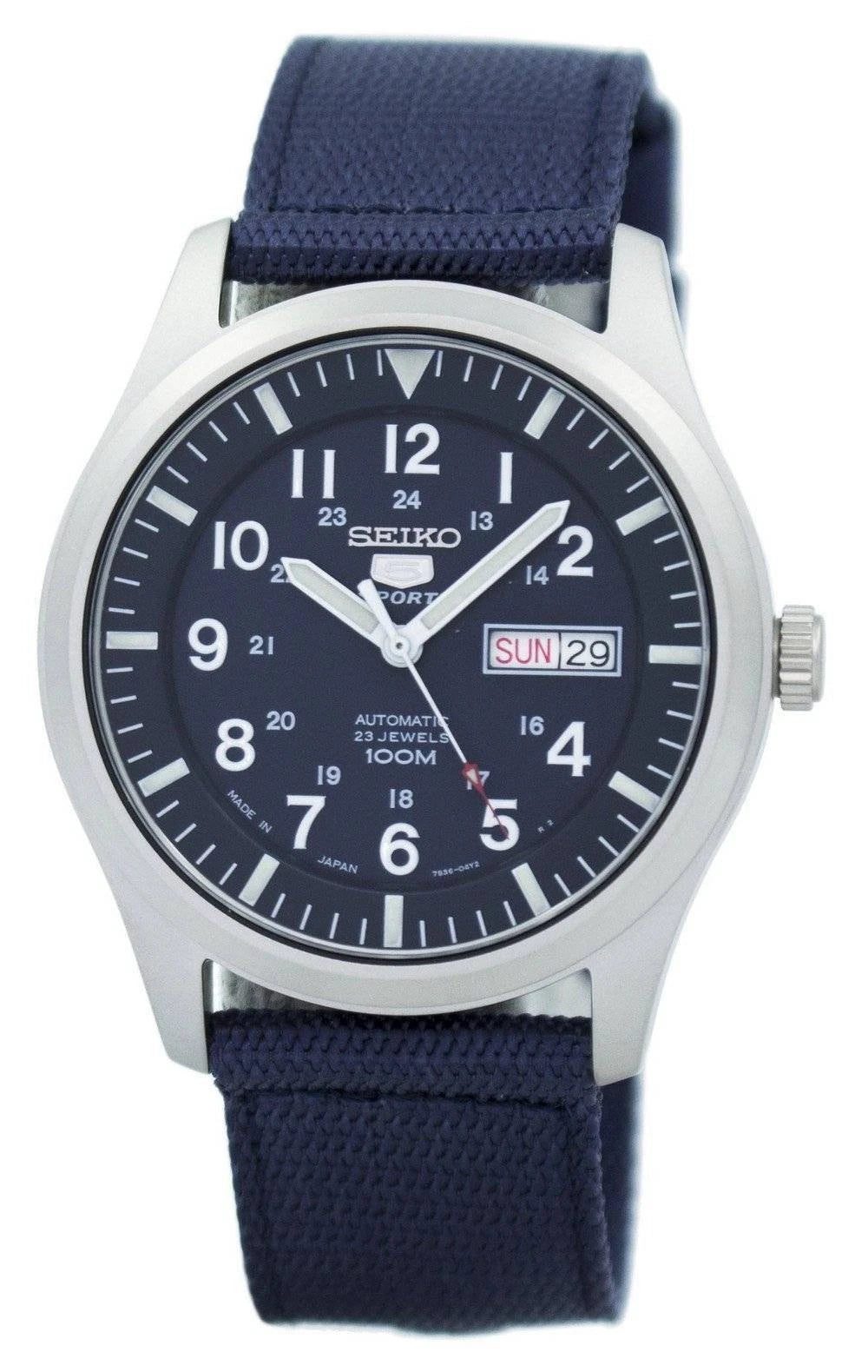 Seiko 5 Sports SNZG11J1 Automatic Blue Field Watch – Japan Made