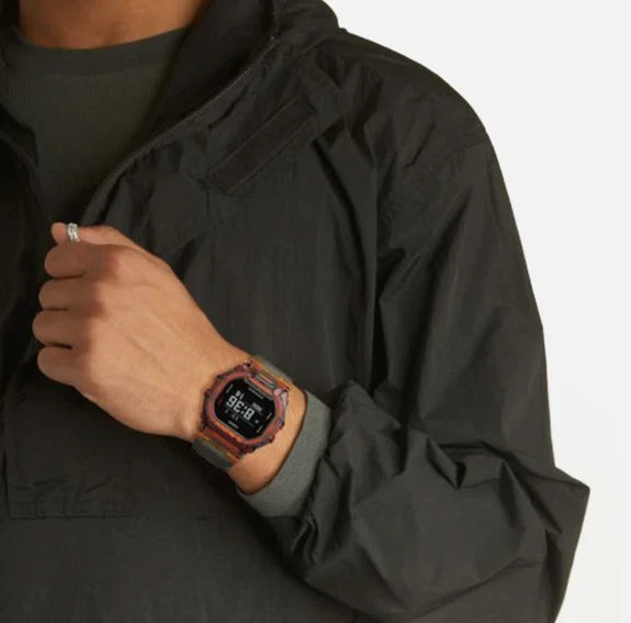 Casio G-SHOCK GBD-200SM-1A5DR G-SQUAD Fitness Smart Watch | Bluetooth | Step Tracker | 200M Water Resistant