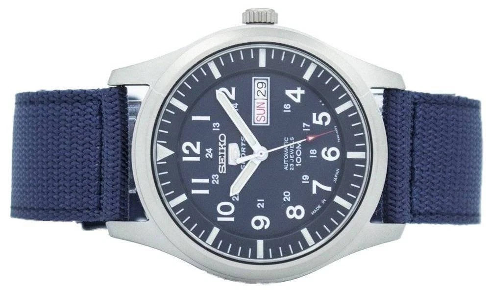Seiko 5 Sports SNZG11J1 Automatic Blue Field Watch – Japan Made