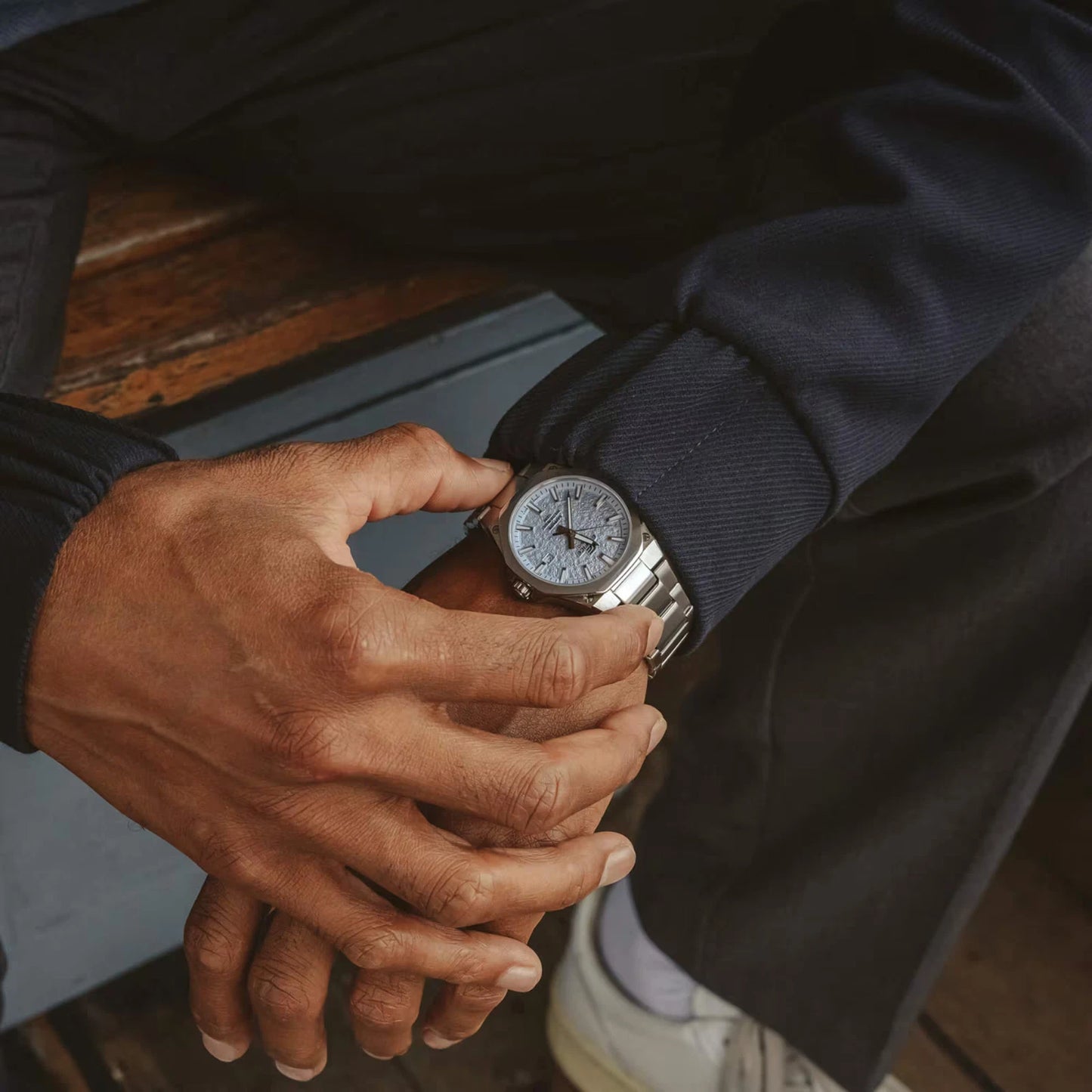 Casio Edifice EFR-S108DE-8AVUDF Grey Dial Sapphire Watch