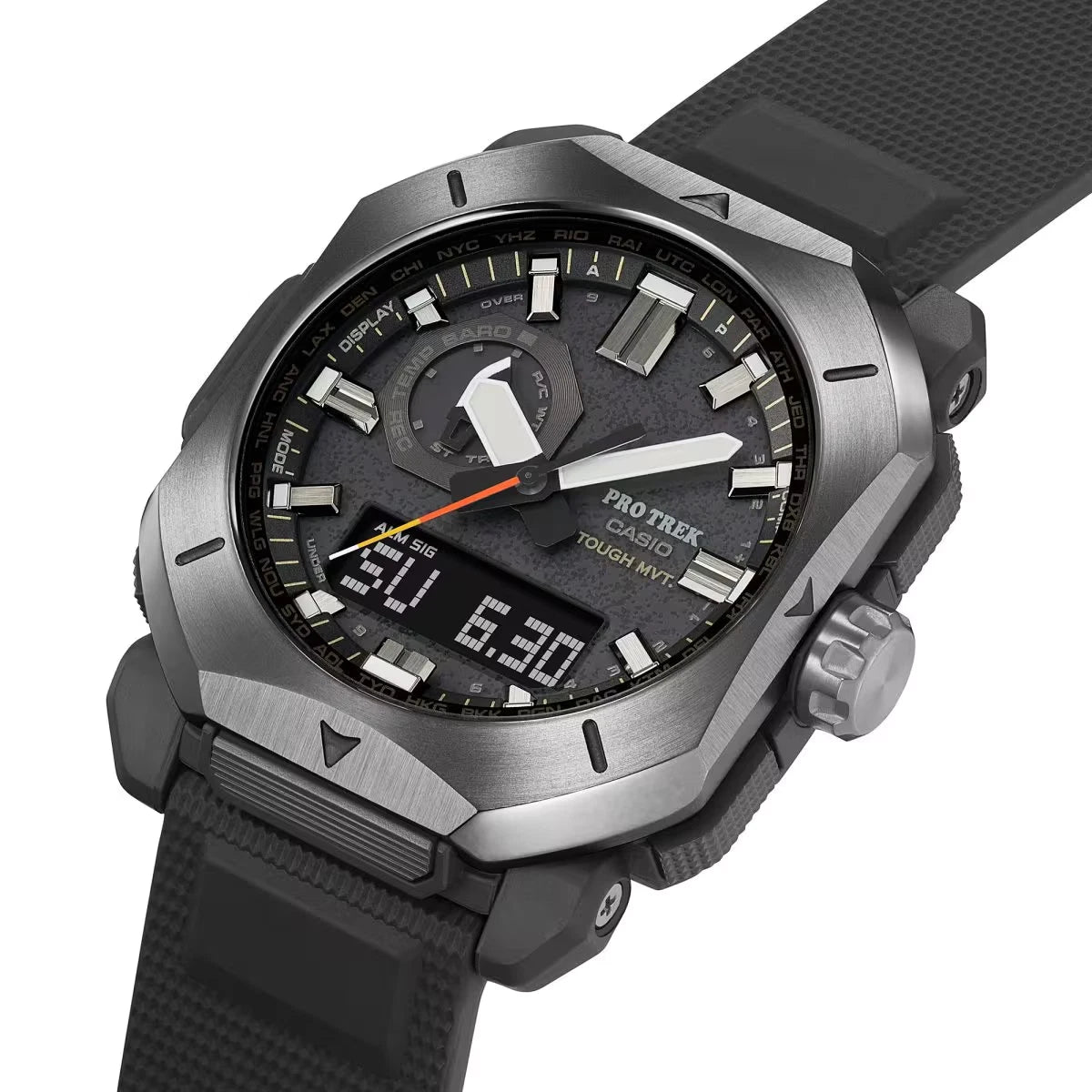 Casio Pro Trek PRW-6900Y-1DR Tough Solar Triple Sensor Watch
