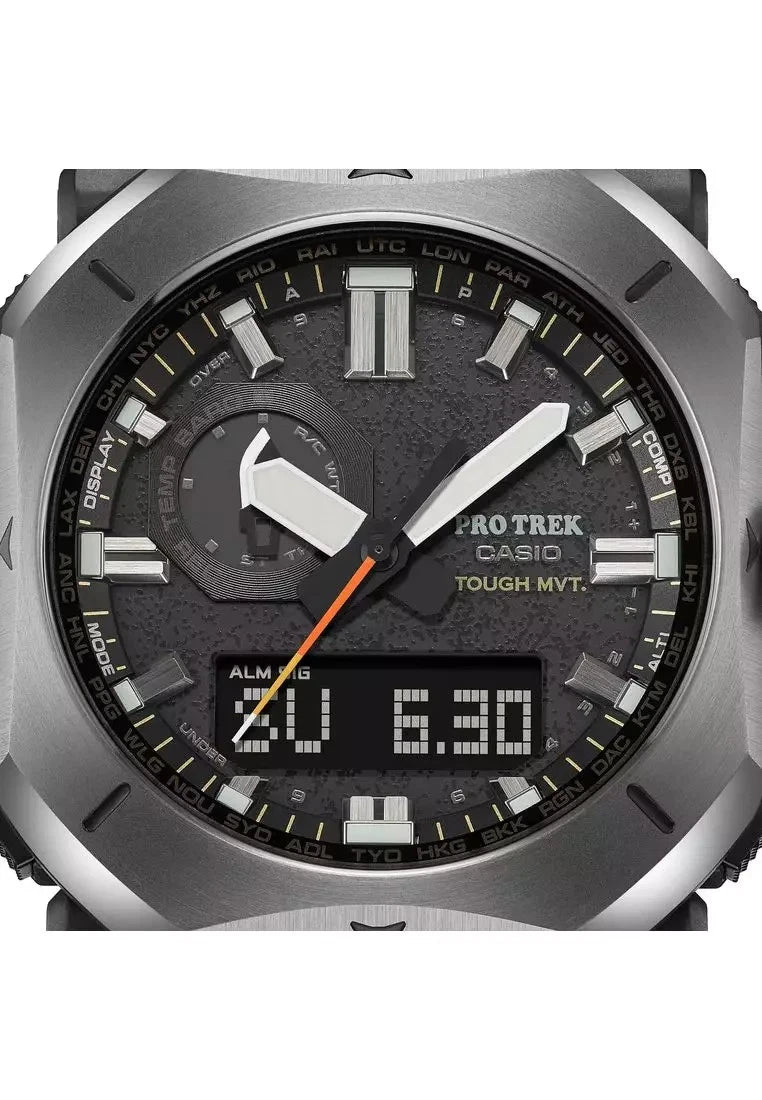 Casio Pro Trek PRW-6900Y-1DR Tough Solar Triple Sensor Watch