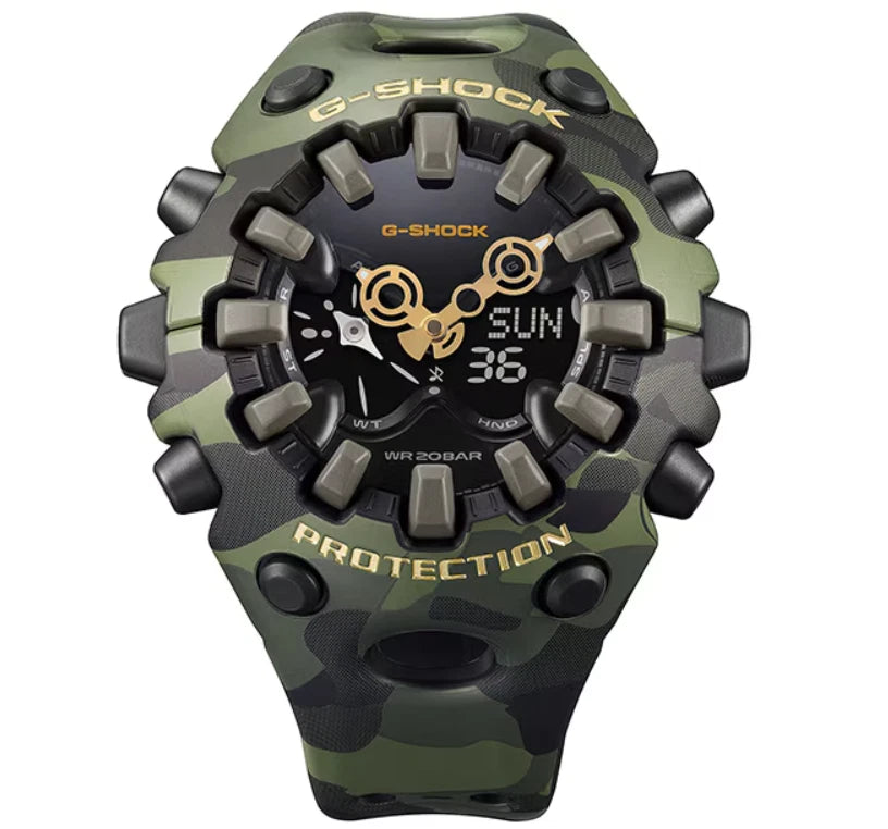 G-SHOCK GA-V01CMG-3AJF Green Color Camo Japan Edition