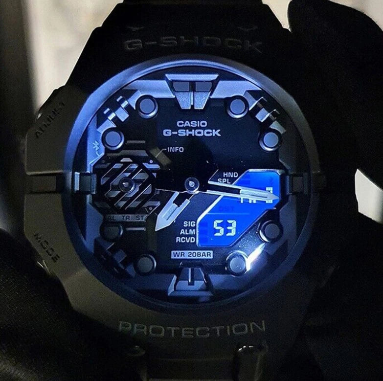 Casio G-SHOCK GA-B001-1ADR Bluetooth Analog-Digital Watch | Carbon Core Guard | 200M Water Resistant