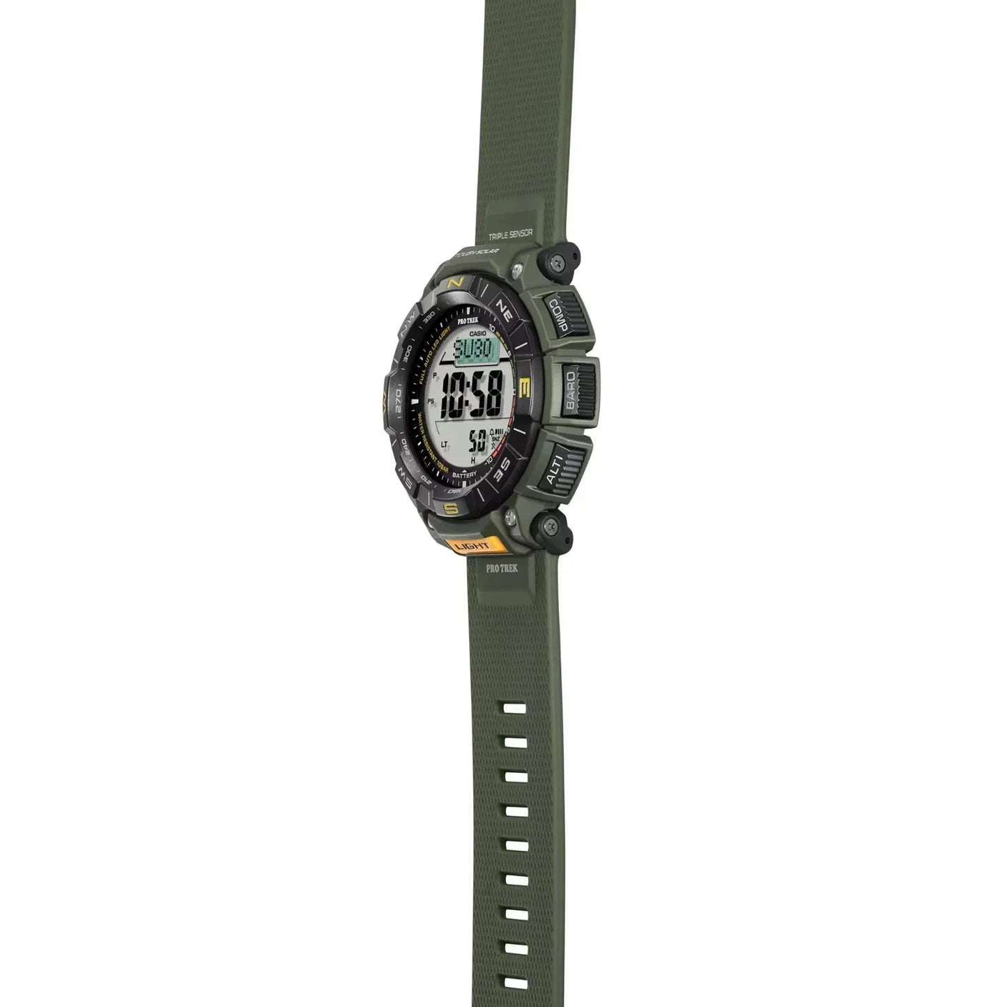 Casio Pro Trek PRG-340-1DR Tough Solar Triple Sensor Watch