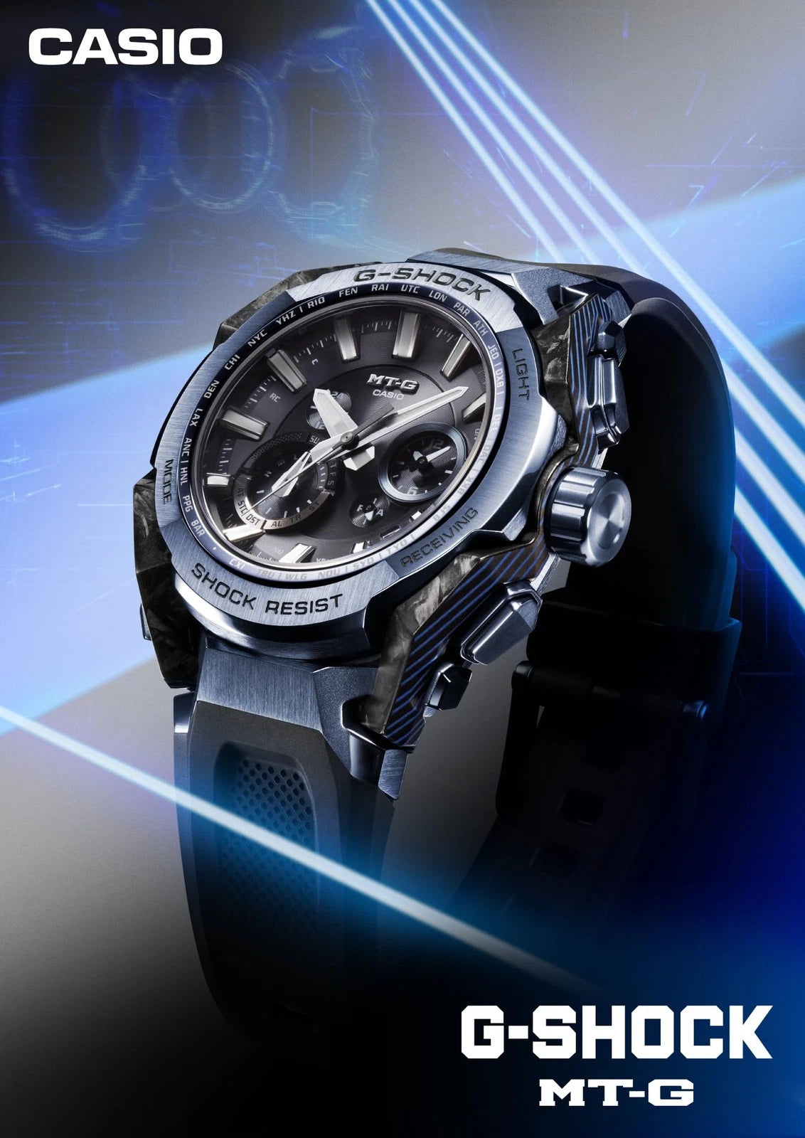 Casio G-Shock MT-G MTG-B4000B-1A2DR Tough Solar Watch