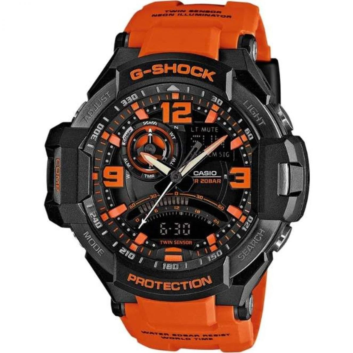 Casio G-SHOCK Gravitymaster GA-1000-4ADR Orange Watch