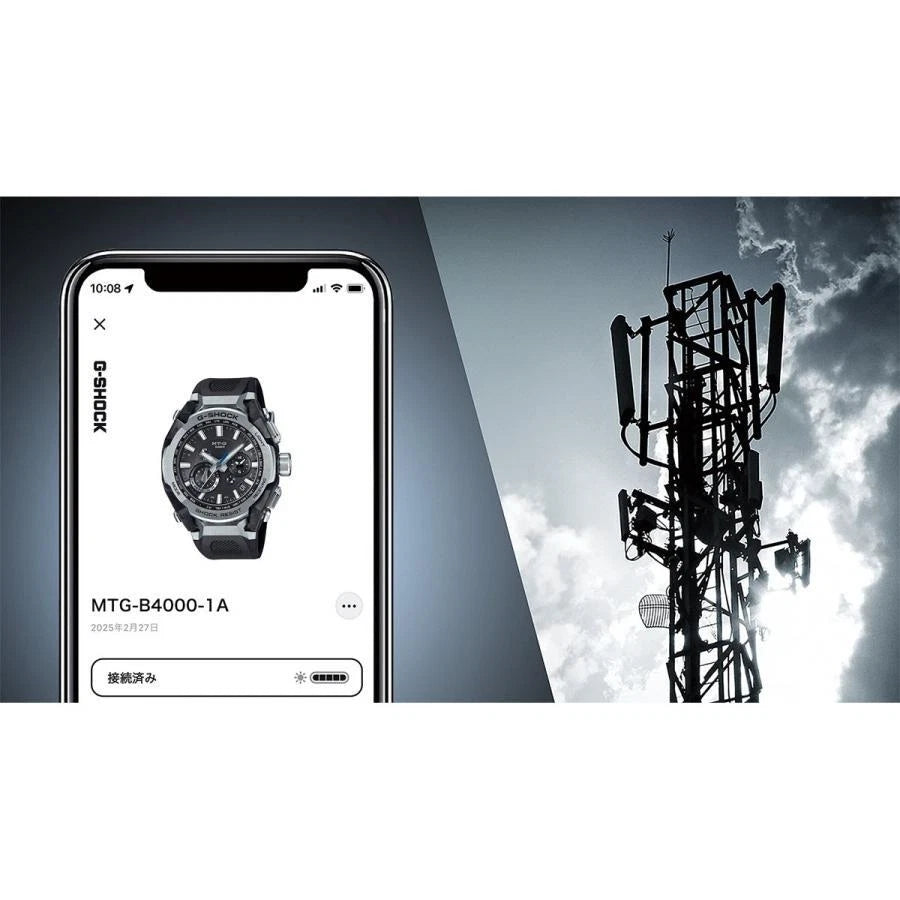 Casio G-Shock MT-G MTG-B4000-1ADR Tough Solar Bluetooth Watch