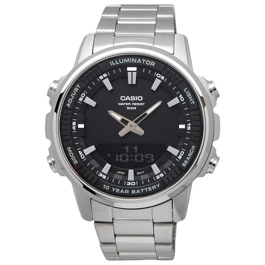 Casio AMW-880D-1AVDF Analog-Digital Black Dial Watch