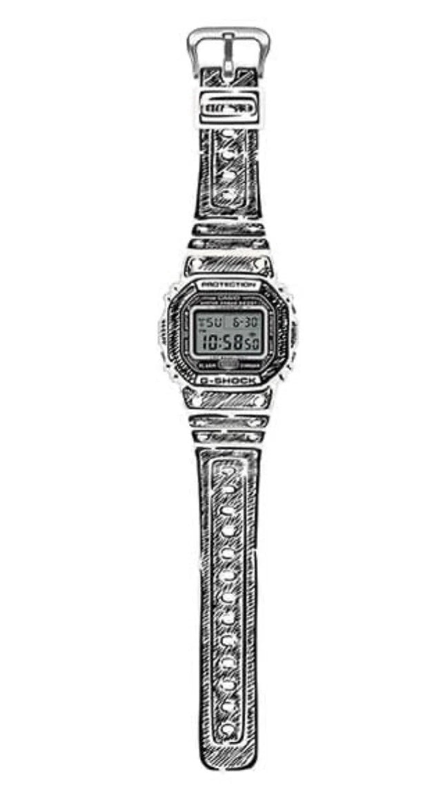 Casio G-SHOCK × Joshua Vides Limited Edition DW-5600JV-7JR Japan