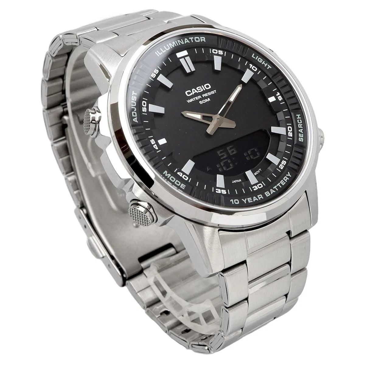 Casio AMW-880D-1AVDF Analog-Digital Black Dial Watch