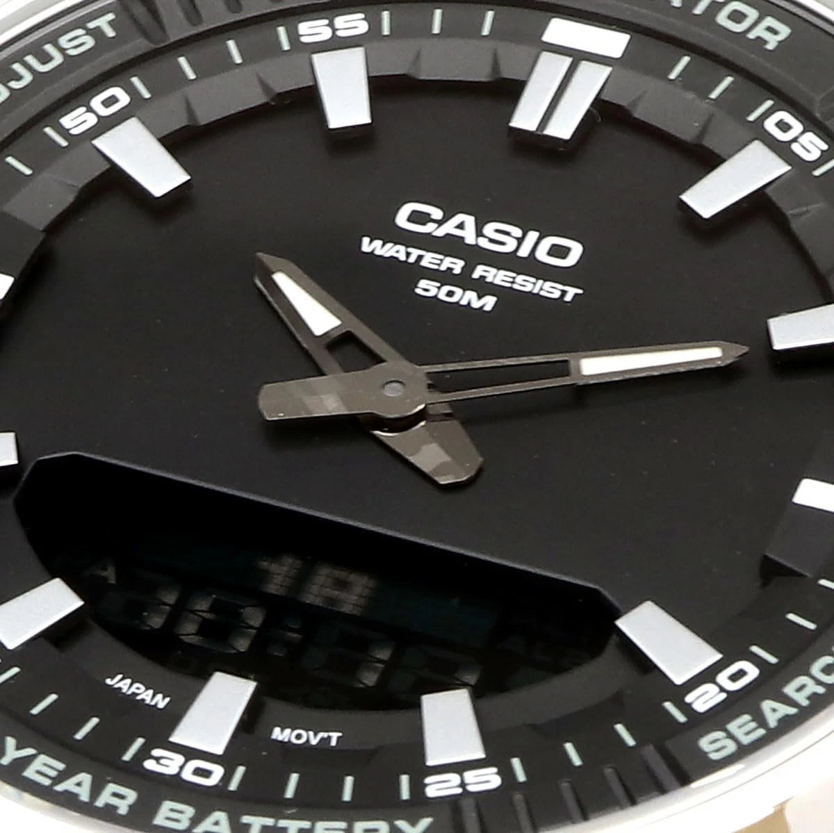 Casio AMW-880D-1AVDF Analog-Digital Black Dial Watch
