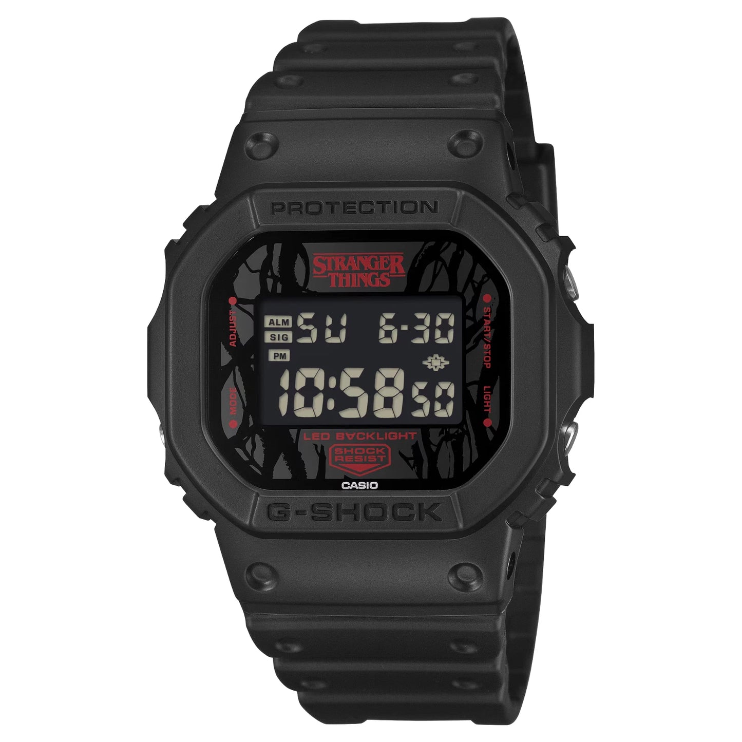 Casio G-SHOCK × Stranger Things Limited Edition DW-5600STT-1D