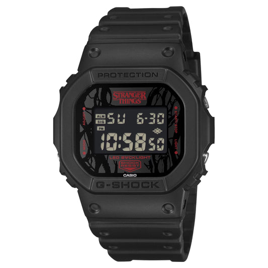 Casio G-SHOCK × Stranger Things Limited Edition DW-5600STT-1D