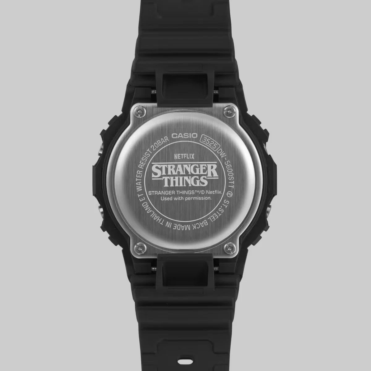 Casio G-SHOCK × Stranger Things Limited Edition DW-5600STT-1D