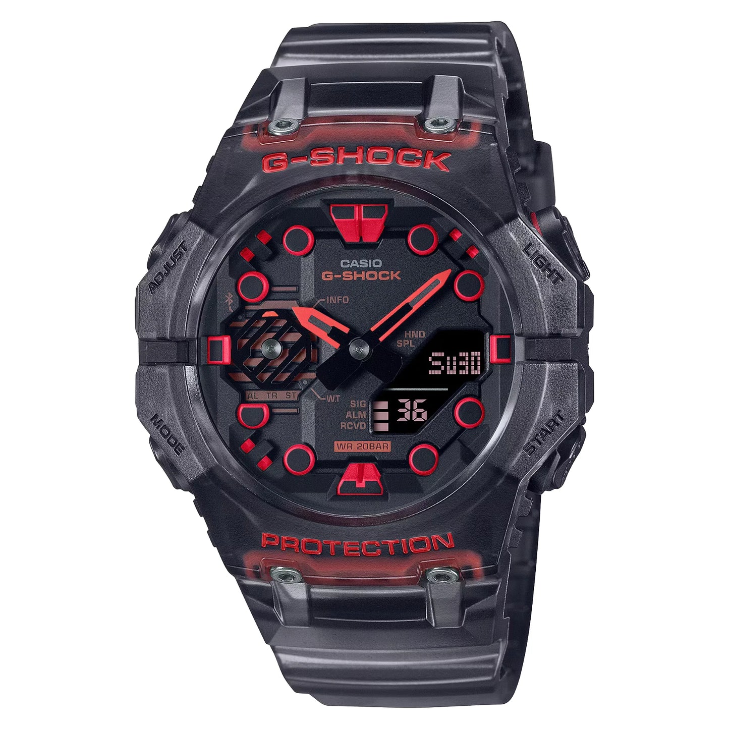 Casio G-SHOCK GA-B001G-1ADR Bluetooth Analog-Digital Watch | Carbon Core Guard | 200M Water Resistant