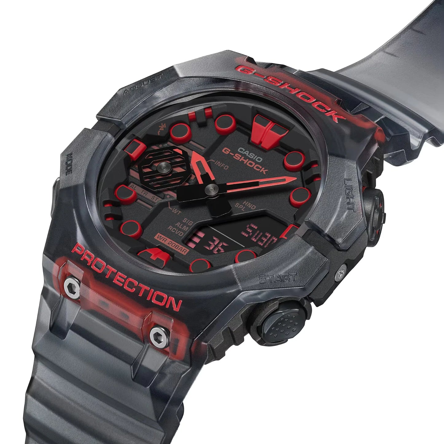 Casio G-SHOCK GA-B001G-1ADR Bluetooth Analog-Digital Watch | Carbon Core Guard | 200M Water Resistant