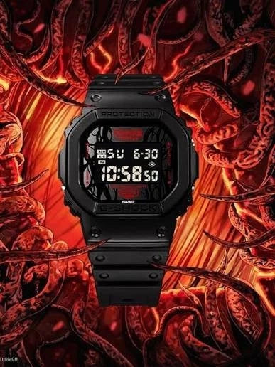 Casio G-SHOCK × Stranger Things Limited Edition DW-5600STT-1D