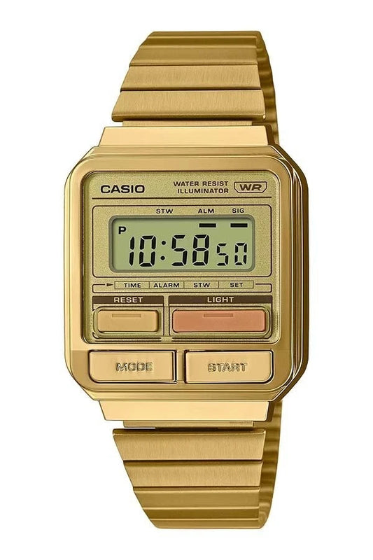 Casio Vintage A120WEG-9A Gold Digital Watch