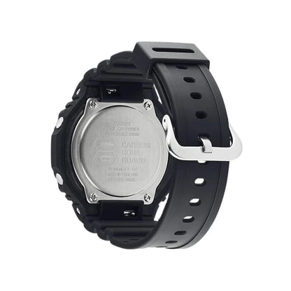 Casio G-SHOCK GA-2100-1A2 Black & Blue Carbon Core Watch