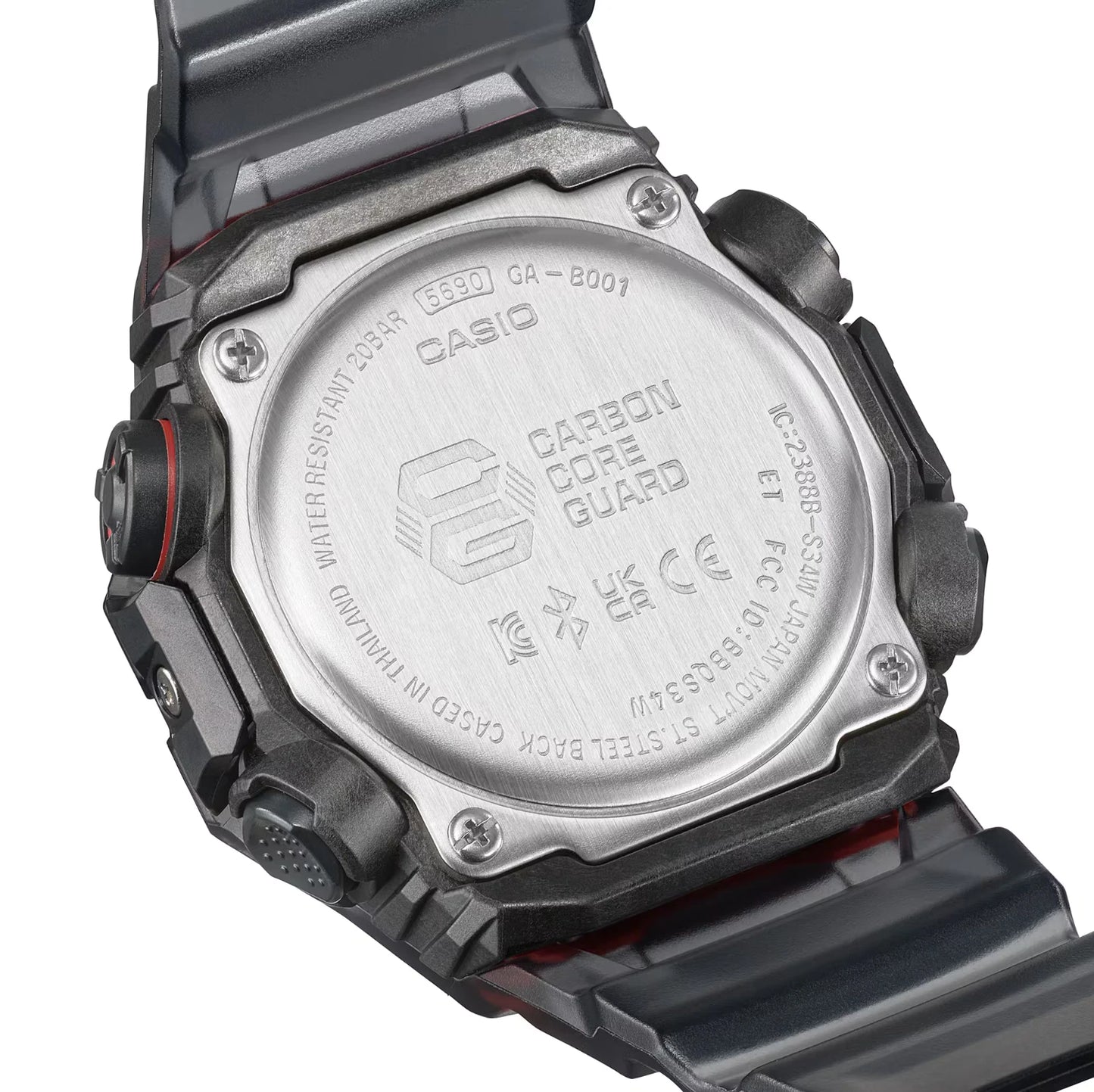 Casio G-SHOCK GA-B001G-1ADR Bluetooth Analog-Digital Watch | Carbon Core Guard | 200M Water Resistant