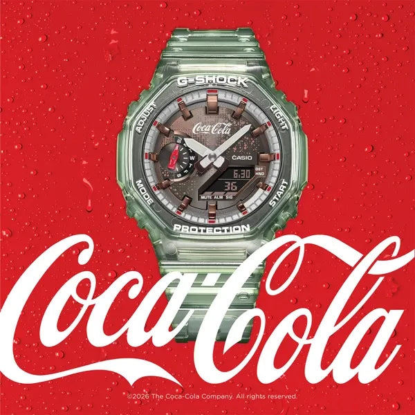 G-SHOCK x Coca-Cola GA-2100CC-3A Limited Edition Watch