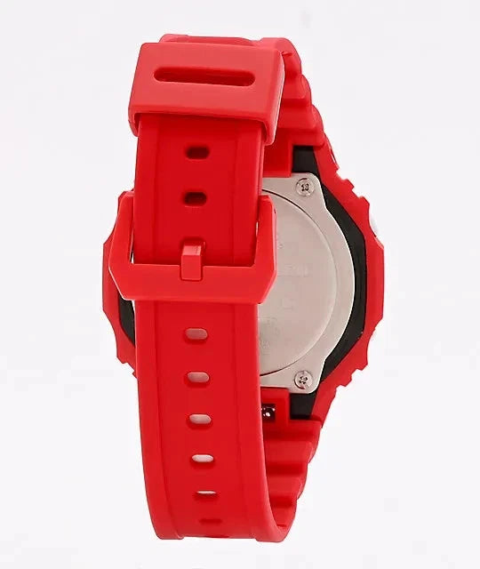 Casio G-SHOCK GA-2100-4A Red Carbon Core Analog-Digital Watch