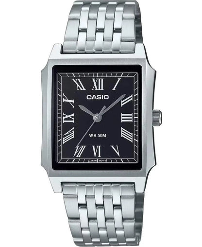 Casio MTP-B190D-1B Men's Black Dial Stainless